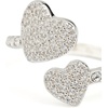 image:imagekate spade new york Yours Truly Pave Heart RingClearSilver