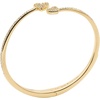image:imagekate spade new york Yours Truly Pave Open Hinge CuffClearGold