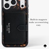 image:imagekate spade new york iPhone 17 Pro Case  Opal Glitter  Compatible with MagSafe  Lightweight Designer Case for iPhone 17 Pro wAntiScratch Coating and Wavy Iridescent Ombre DesignBrown