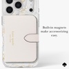 image:imagekate spade new york iPhone 17 Pro Case  Opal Glitter  Compatible with MagSafe  Lightweight Designer Case for iPhone 17 Pro wAntiScratch Coating and Wavy Iridescent Ombre DesignAutumn Toile