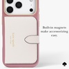 image:imagekate spade new york iPhone 17 Pro Case  Opal Glitter  Compatible with MagSafe  Lightweight Designer Case for iPhone 17 Pro wAntiScratch Coating and Wavy Iridescent Ombre DesignPink