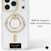 image:imagekate spade new york iPhone 17 Pro Case  Opal Glitter  Compatible with MagSafe  Lightweight Designer Case for iPhone 17 Pro wAntiScratch Coating and Wavy Iridescent Ombre DesignClear