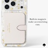 image:imagekate spade new york iPhone 17 Pro Case  Opal Glitter  Compatible with MagSafe  Lightweight Designer Case for iPhone 17 Pro wAntiScratch Coating and Wavy Iridescent Ombre DesignSunshine Floral Gems