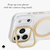 image:imagekate spade new york iPhone 17 Pro Case  Opal Glitter  Compatible with MagSafe  Lightweight Designer Case for iPhone 17 Pro wAntiScratch Coating and Wavy Iridescent Ombre DesignClear