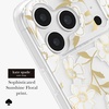 image:imagekate spade new york iPhone 17 Pro Case  Opal Glitter  Compatible with MagSafe  Lightweight Designer Case for iPhone 17 Pro wAntiScratch Coating and Wavy Iridescent Ombre DesignSunshine Floral Gems