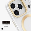 image:imagekate spade new york iPhone 17 Pro Case  Opal Glitter  Compatible with MagSafe  Lightweight Designer Case for iPhone 17 Pro wAntiScratch Coating and Wavy Iridescent Ombre DesignClear