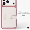 image:imagekate spade new york iPhone 17 Pro Max Case  Cherry Dot Gems  Compatible with MagSafe  Lightweight Designer Case for iPhone 17 Pro Max with AntiScratch Coating and Cherry Dot DesignPink