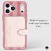 image:imagekate spade new york iPhone 17 Pro Max Case  Cherry Dot Gems  Compatible with MagSafe  Lightweight Designer Case for iPhone 17 Pro Max with AntiScratch Coating and Cherry Dot DesignStripe Rose Coral
