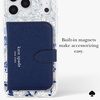 image:imagekate spade new york iPhone 17 Pro Max Case  Cherry Dot Gems  Compatible with MagSafe  Lightweight Designer Case for iPhone 17 Pro Max with AntiScratch Coating and Cherry Dot DesignBlue