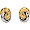 image:imageKate Spade New York Interlock Stud EarringsSilver Gold