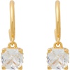image:imageKate Spade New York Little Luxuries 6mm Square HuggiesClearGold