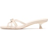 image:imagekate spade new york Carolina Patent Leather Kitten Heel SandalsIvory
