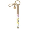 image:imagekate spade new york Colorful Metal Ink Pen Key Fob Black Ink Ballpoint Keychain Pen Joyful GardenJoyful Garden