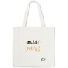 image:imagekate spade new york Cute Canvas Tote Bag for Women Canvas Beach Bag Bridal Book Tote with Pocket Miss to Mrs