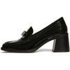 image:imagekate spade new york Deco Bow Patent Leather Heeled LoafersBlack Leather
