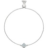image:imagekate spade new york Everyday Spade Slider BraceletBlueSilver Pave