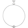 Clear/Silver Pave