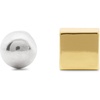 image:imagekate spade new york Geo Pop Asymmetrical StudsGoldSilver