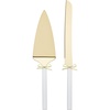 image:imagekate spade new york Glass Champagne Flutes Happily Ever After Toasting Flutes Set of 2 Champagne Glasses 6Oz GlassCrystal Hand Wash Cheers Wedding Essentials Mr and Mrs Wedding Gifts 2 PieceDessert Set