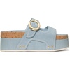 image:imagekate spade new york Halo Suede Platform Footbed SandalExtra Light Denim