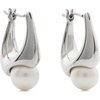 Cream/Silver Huggies
