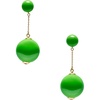 image:imagekate spade new york Have a Ball Linear EarringsKate Spade Green