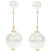 image:imagekate spade new york Have a Ball Linear EarringsWhite Multi