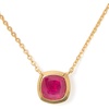 image:imagekate spade new york Kate Spade Time To Shine Gem PendantRubyGold Gem