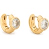 Clear/Gold Round