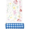 image:imagekate spade new york Lined Writing Journal with Pen Case Vegan Leather Journal with 168 Pages Zipper Pouch for Office Supplies Joyful Garden