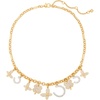 image:imagekate spade new york Lucky Charm NecklaceClear MultiTwo Tone