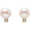 image:imagekate spade new york Meant To Be Fine Jewelry EarringsGoldPearl Diamond Studs