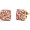image:imagekate spade new york Mini Small Square StudsGold Glitter