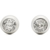 Clear/Silver Round