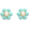 image:imagekate spade new york Petal Puff Statement StudsTurquoise