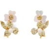 image:imagekate spade new york Precious Pansy Cluster EarringsGreen Studs