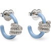 image:imagekate spade new york Ropes amp Knots Pave HuggiesDiamond BlueSilver