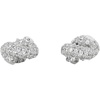 image:imagekate spade new york Sailors Knot StudsClearSilver Pave