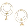 image:imagekate spade new york Secret Garden Charm Hoops
