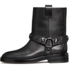 image:imagekate spade new york Spade Flower Stud Smooth Leather Moto BootsBlack Leather Stud