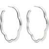 image:imagekate spade new york Wave EarringsSilver Hoops