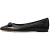 image:imagekate spade new york Womens Deco Bow Smooth Leather FlatBlack