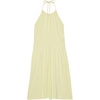 image:imagekate spade new york Womens Drapey Halter Mini DressPale Citron