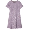 image:imagekate spade new york Womens Mini DressFluid Jacquard Empire Waisted Market Purple