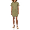 image:imagekate spade new york Womens Pleated Utility ShirtdressGrecian Olive