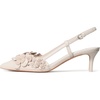 image:imagekate spade new york Womens Spade Flower Garden Smooth Leather Slingback PumpCashew Milk