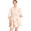 image:imagekate spade new york Womens Whimsical Garden Belted Shirt DressAntique Pearl