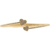 image:imagekate spade new york Yours Truly Pave Open Hinge CuffClearSilver