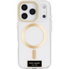 image:imagekate spade new york iPhone 17 Pro Case  Opal Glitter  Compatible with MagSafe  Lightweight Designer Case for iPhone 17 Pro wAntiScratch Coating and Wavy Iridescent Ombre DesignClear