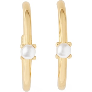 image:imageKate Spade New York Bold Small Hoop EarringsCreamGold